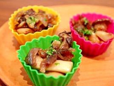 お弁当に!エリンギのバターしょうゆ炒め